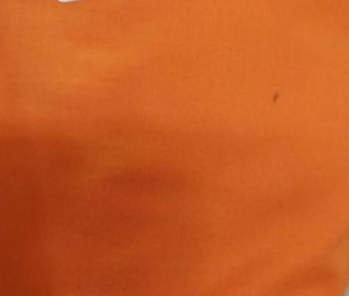Ткань Тиси Китай 120 г/м.кв, цв оранжевый №500, 20/80, шир 150 см