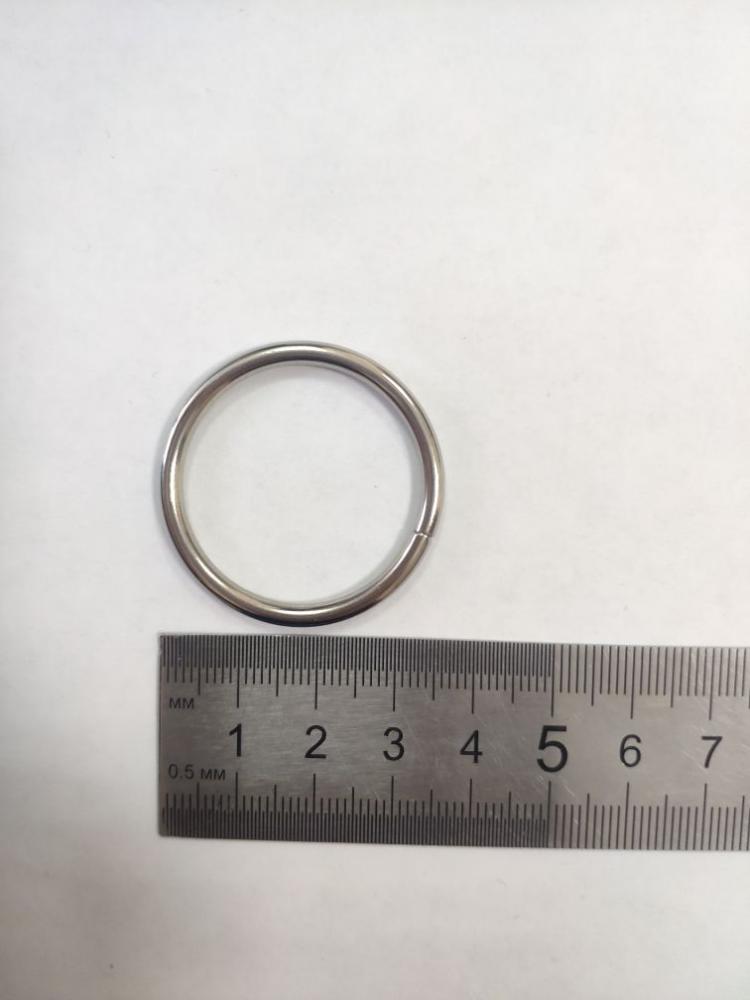 Кольцо металлическое, 30мм, никель (100шт)