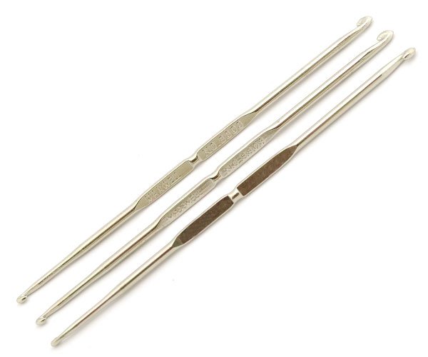 Крючки для вязания Maxwell двустор. никель 4-8 мм (12шт.)