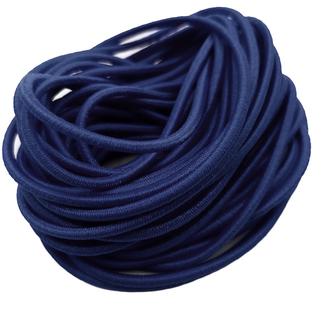 Резинка шляпная цв 330 т синий, 2,5 мм  (100 м) Китай