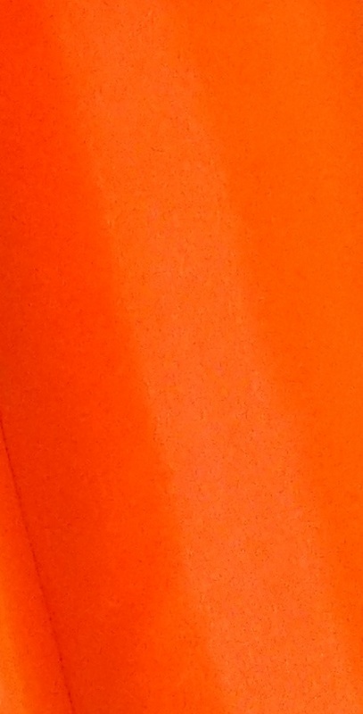 Оксфорд оранжевый флюор, 210D PU1000 100% пэ ш.150 см